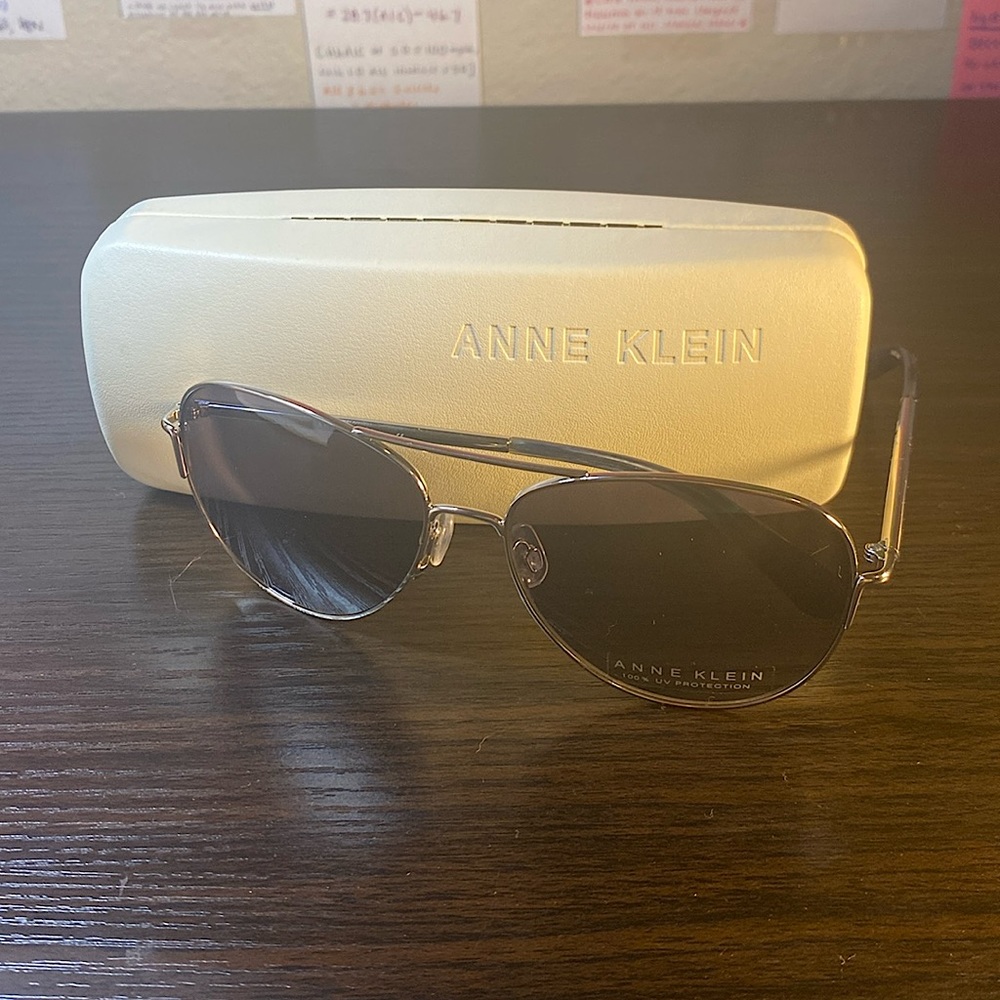Anne Klein name brand NEVER WORN sunglasses! 100% UV protection